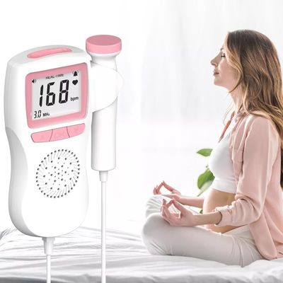 OEM van de Vrouwen Foetale Doppler van het Ziekenhuismachines Draagbare Zwangere Foetale het Hartmonitor