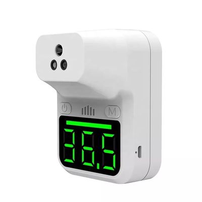 Niet Contact van de LEIDENE zette de Digitale Muur Temperatuurthermometer de Infrarode Vertoning van de Voorhoofd Onmiddellijke Lezing op