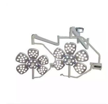 Van de LEIDENE de Chirurgische Lichte van de Koepelshadowless Bloemvorm Geleide Verrichting Lichte Dubbele Werkende Lamp
