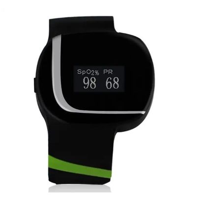 horlogetype IPX1 slimme oximeter van de de polsimpuls van bloeddrukwifi SpO2 met App steun