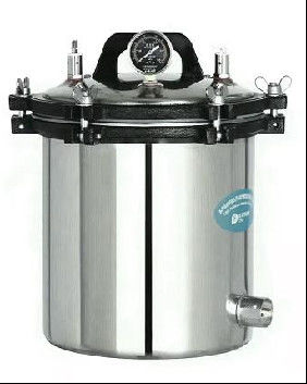 Draagbare stoomsterilisator onder druk Elektrische of LPG verwarmde laboratorium tandheelkundige autoclaaf