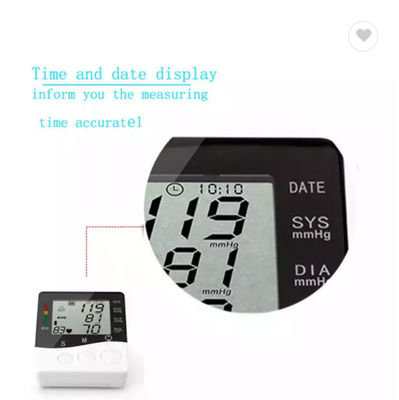 LCD Digitaal het Manchet Digitaal OEM van de WapenBloeddruk ODM BP Monitorbovenleer