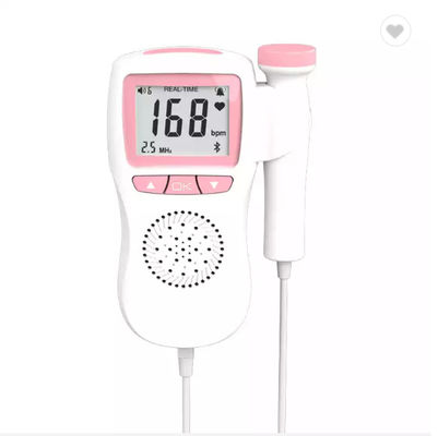 Foetaal Draagbaar de Babyhart Rate Monitor Ultrasonic Fetal Doppler van zakdoppler