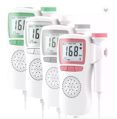 OEM van de Vrouwen Foetale Doppler van het Ziekenhuismachines Draagbare Zwangere Foetale het Hartmonitor