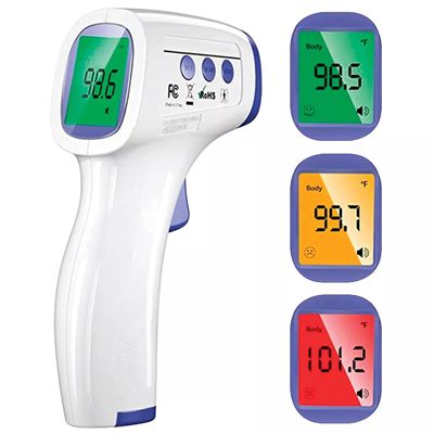 Ideaal van het de Thermometerkanon van de Contact niet het Digitale Temperatuur voor van het de Koortsalarm van Babyvolwassenen de Temperatuurkanon