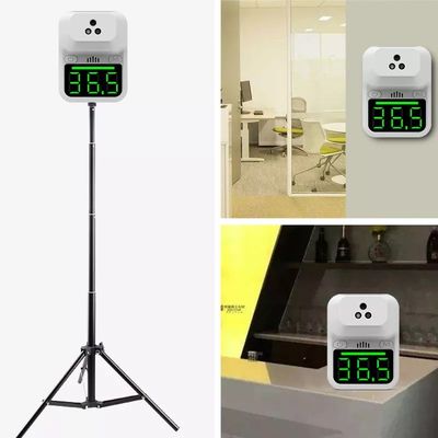 Niet Contact van de LEIDENE zette de Digitale Muur Temperatuurthermometer de Infrarode Vertoning van de Voorhoofd Onmiddellijke Lezing op