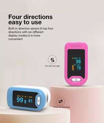 Van de Sensoroximeter van Ce SPO2 de Vingerimpuls Oximeter met OLED-Vertoningsoem