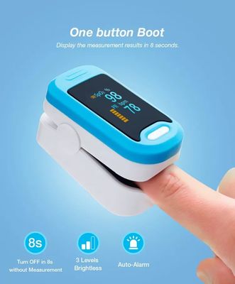 Van de Sensoroximeter van Ce SPO2 de Vingerimpuls Oximeter met OLED-Vertoningsoem