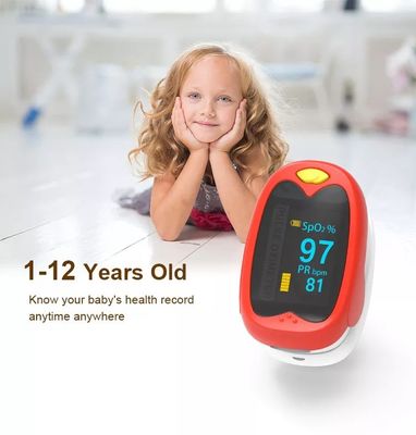 Van het Kindjonge geitjes van OLED Draagbare van de Impulsoximeters Navulbare de Vingertopimpuls Bij pasgeborenen Oximeter