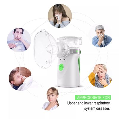 De ultrasone Draagbare Drinkbare Verstuiversmachine inhaleert Mesh Electric Ce-AMERIKAANSE CLUB VAN AUTOMOBILISTENbatterij X 2 270g