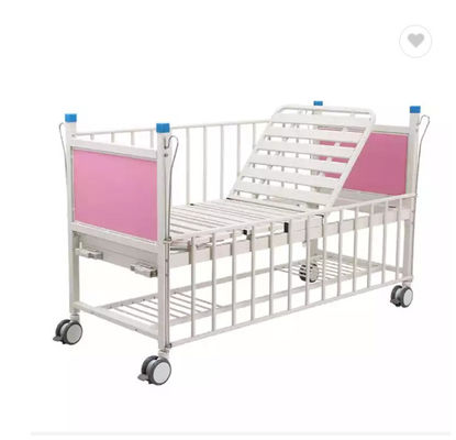 Hand het Ziekenhuis Pediatrisch Bed Twee Onstabiel Kindbed met Bed Hoofdraad