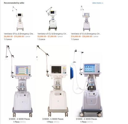 Het Ademhalingsapparaat van de de Machinenoodsituatie van huisicu Ventilator het Ziekenhuis van de Ademhalingsmachine