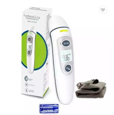Dubbele de Wijze Infrarode Thermometer van het voorhoofdoor voor de Kinderenvolwassenen van Koortsbabys