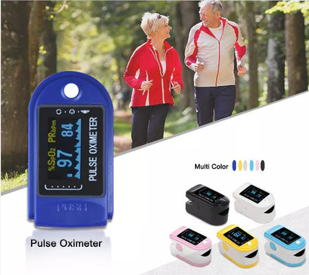 De kleur Geleide Impuls Oximeter van de het Scherm Digitale Handbediende Draagbare Vingertop