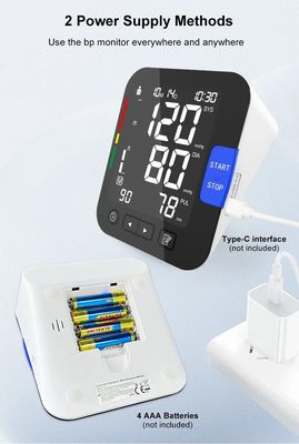 Automatische Bp van de Wapenstem Digitale de Bloeddrukbp van de Controlemachine Medische Monitor