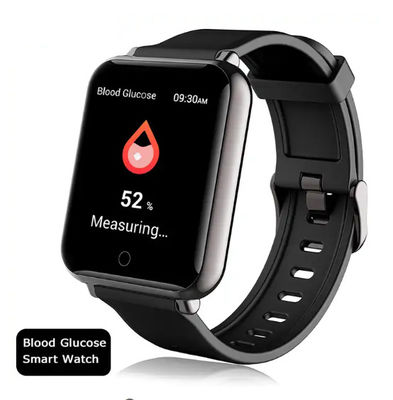 Digitaal niet Invasief Bloed Sugar Glucose Meter Monitor Wrist Smartwatch