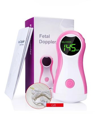 Mini Prenatal Fetal Doppler Ultrasound-de Hartslagmonitor van de Materiaalbaby