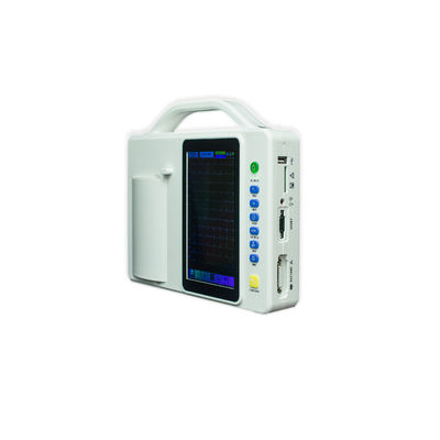 6 kanalen EKG-machine Elektrokardiograaf Aanraakscherm