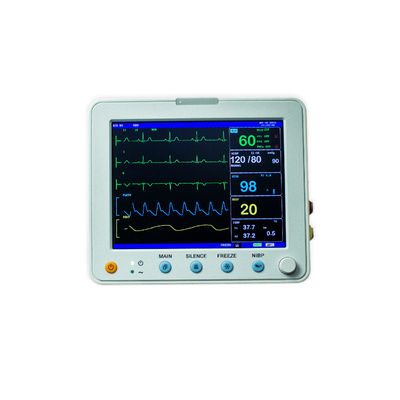 8 duim 7 Parameter Geduldige Monitor Bij pasgeborenen met de Monitoricu Bed van Etco2 Multipara