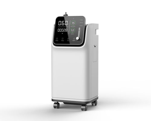 Oxygenconcentrator voor patiënten met een grote doorstroming
