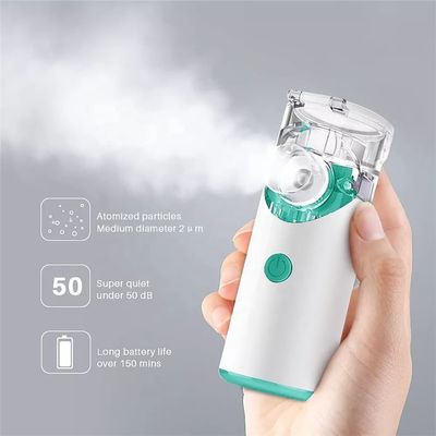 Usb Navulbaar Handbediend Ultrasoon Inhaleertoestel Draagbaar Mesh Nebulizer For Children