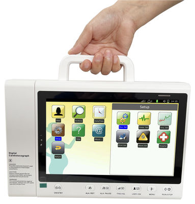 Touchscreen draadloze sonde Ctg machine moeder foetale monitor